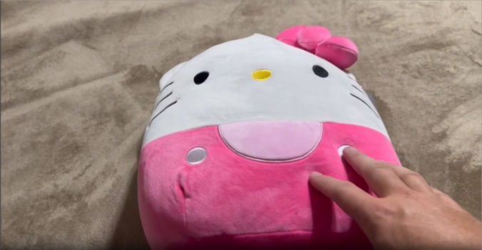 Real Review of my Daughter's Hello Kitty Squishmallow